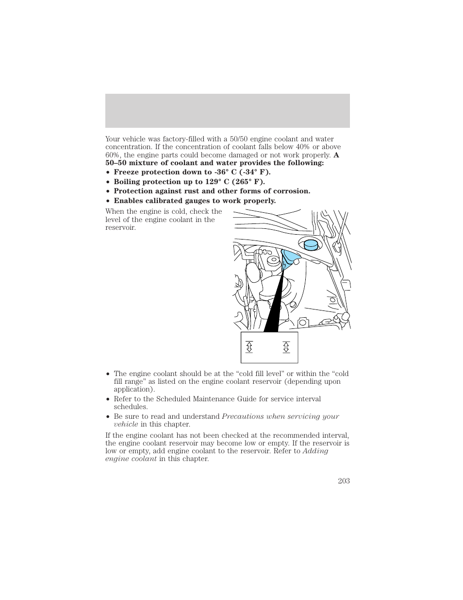 Maintenance and specifications | FORD 2002 Thunderbird v.1 User Manual | Page 203 / 248