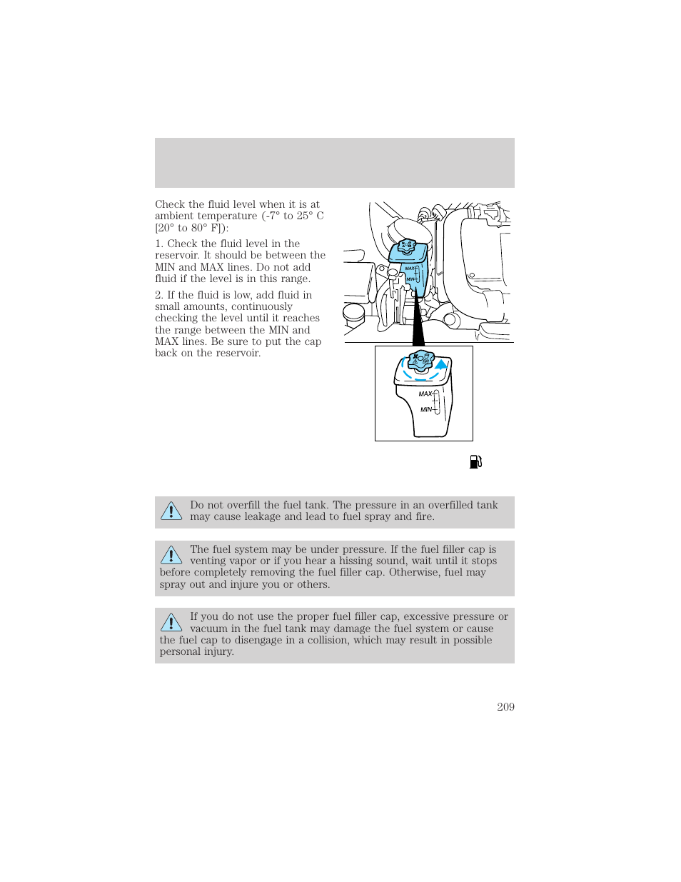 Maintenance and specifications | FORD 2002 Thunderbird v.1 User Manual | Page 209 / 248
