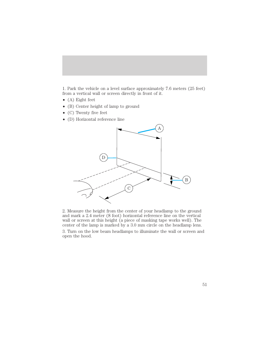 Lights | FORD 2002 Thunderbird v.1 User Manual | Page 51 / 248