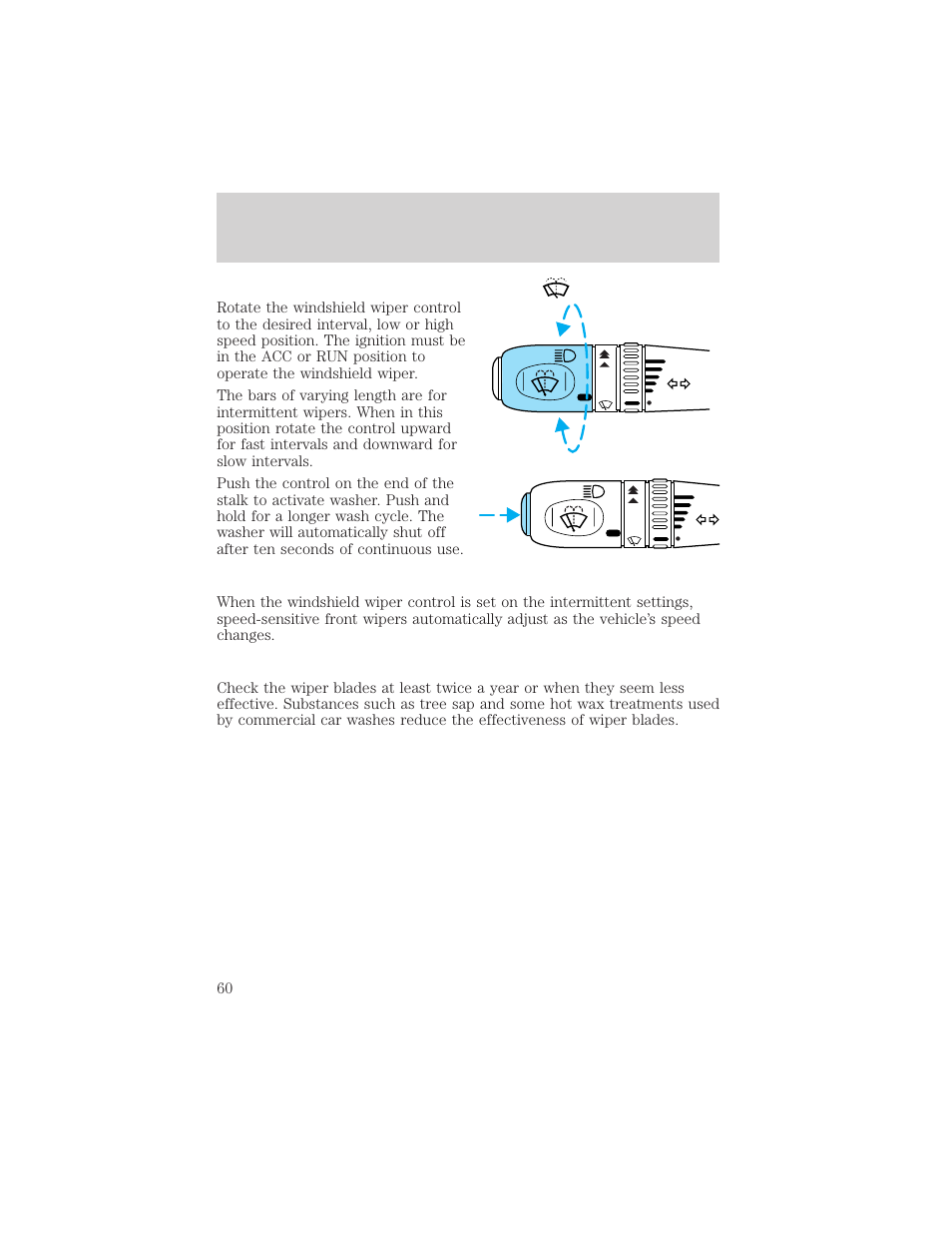 Driver controls | FORD 2002 Thunderbird v.1 User Manual | Page 60 / 248