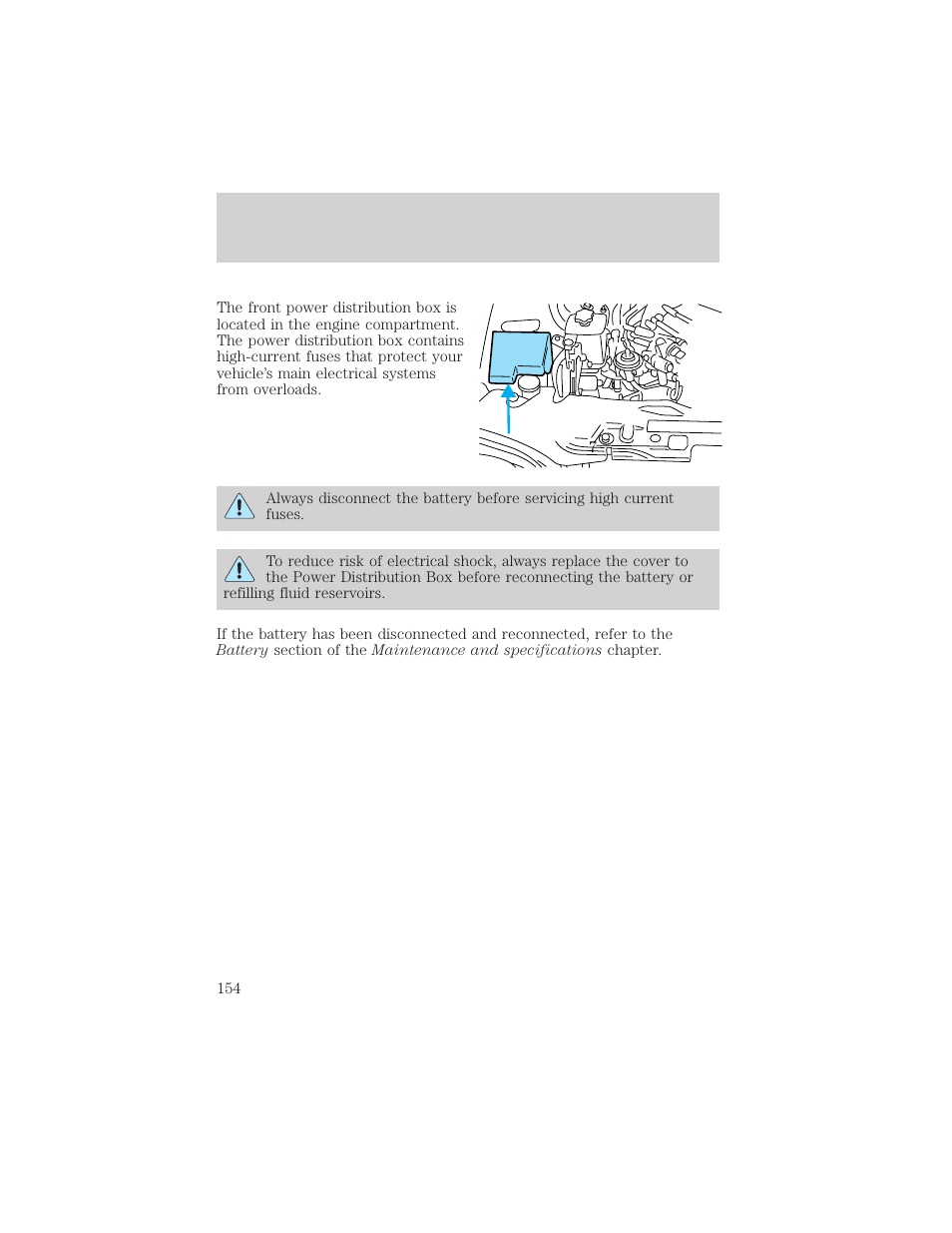 Roadside emergencies | FORD 2002 Thunderbird v.2 User Manual | Page 154 / 232