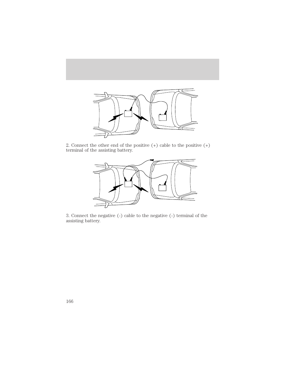 Roadside emergencies | FORD 2002 Thunderbird v.2 User Manual | Page 166 / 232