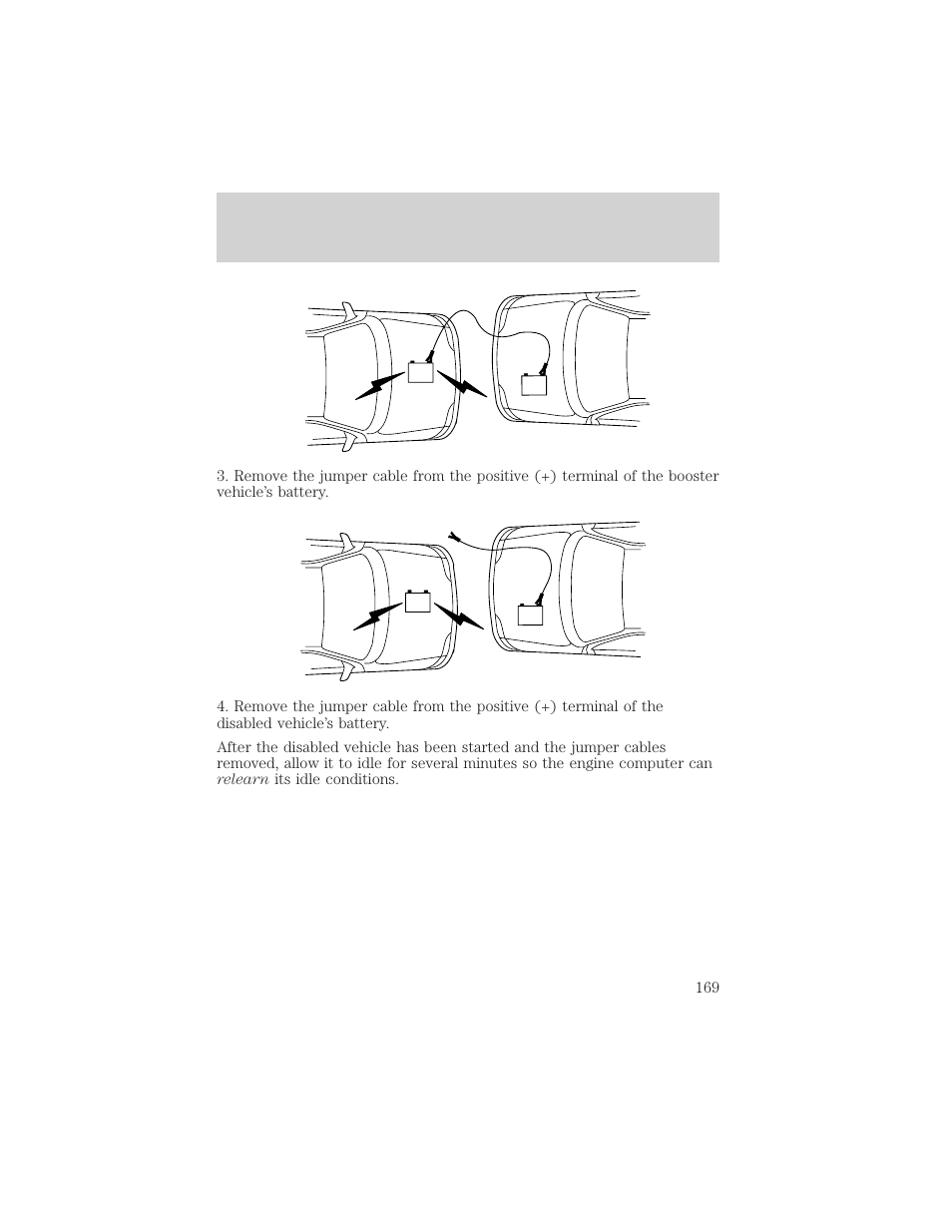 Roadside emergencies | FORD 2002 Thunderbird v.2 User Manual | Page 169 / 232