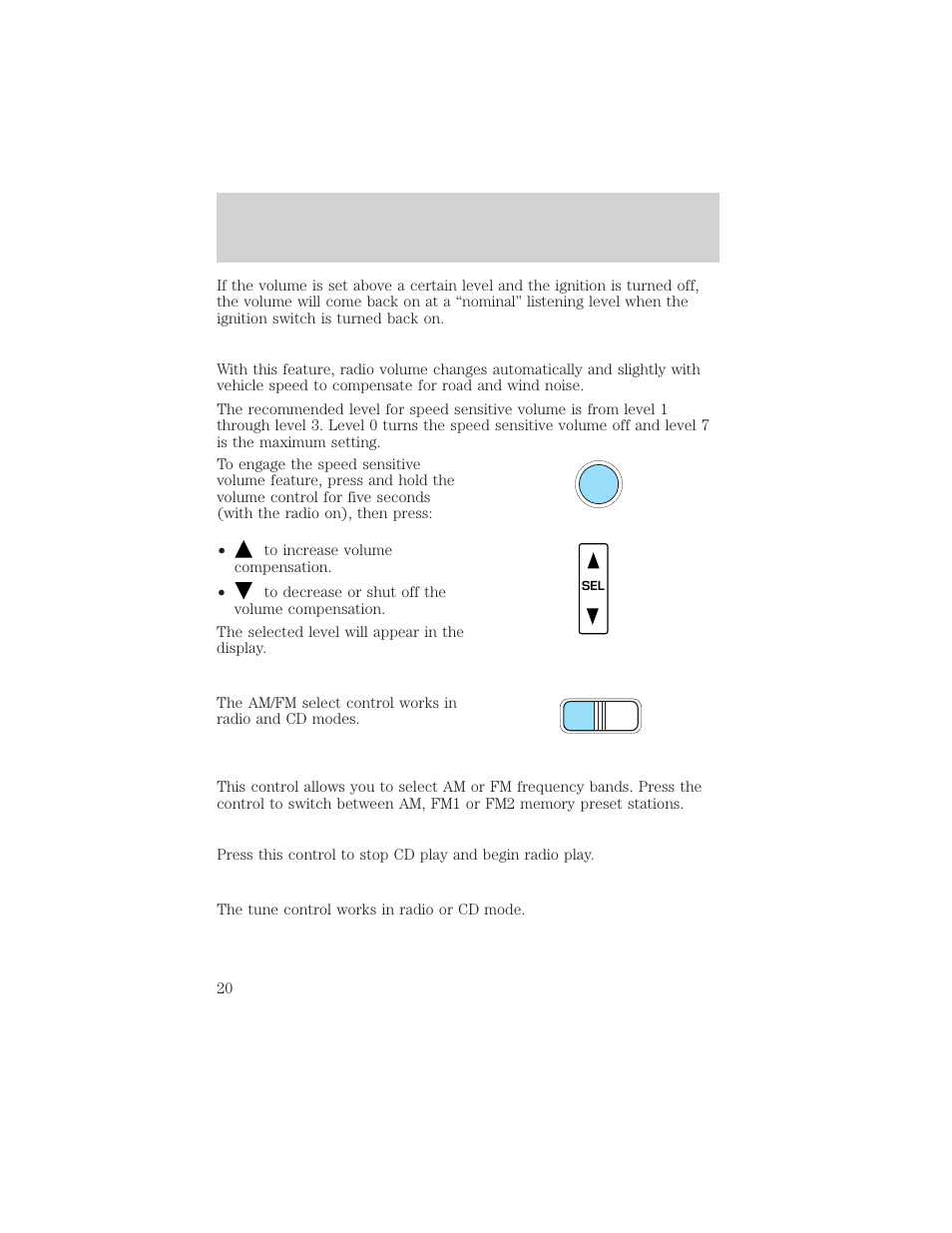 Entertainment systems | FORD 2002 Thunderbird v.2 User Manual | Page 20 / 232