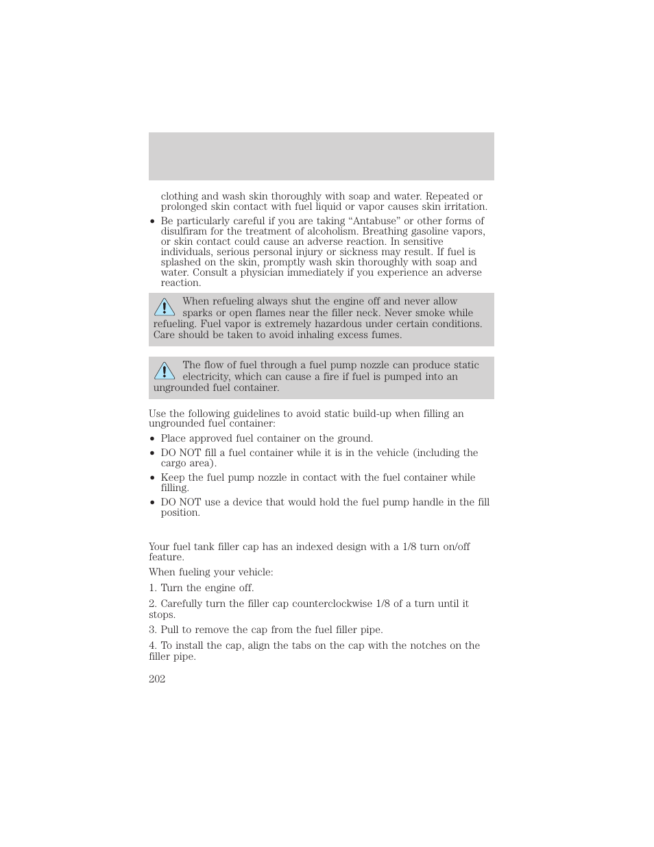 Maintenance and specifications | FORD 2002 Thunderbird v.2 User Manual | Page 202 / 232