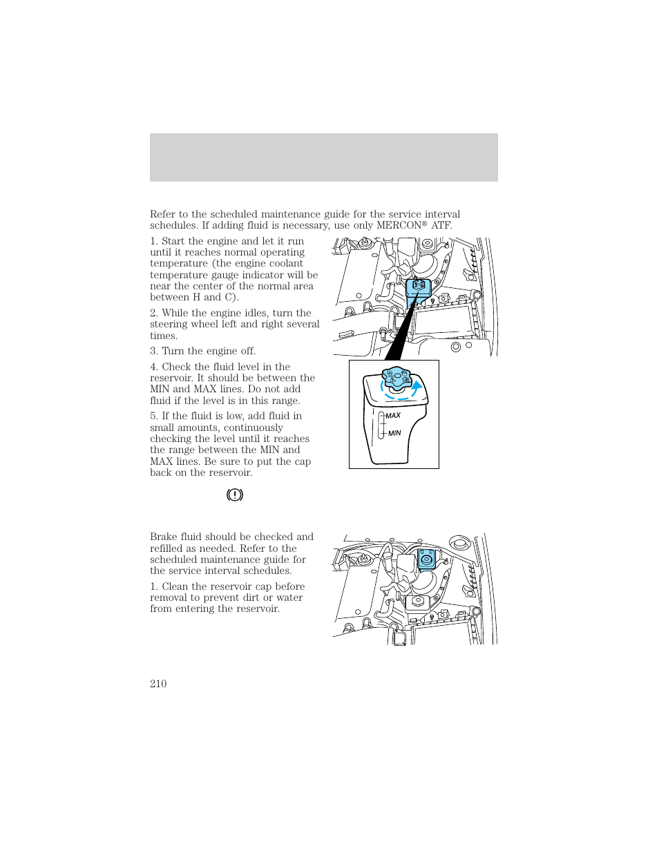 Maintenance and specifications | FORD 2002 Thunderbird v.2 User Manual | Page 210 / 232