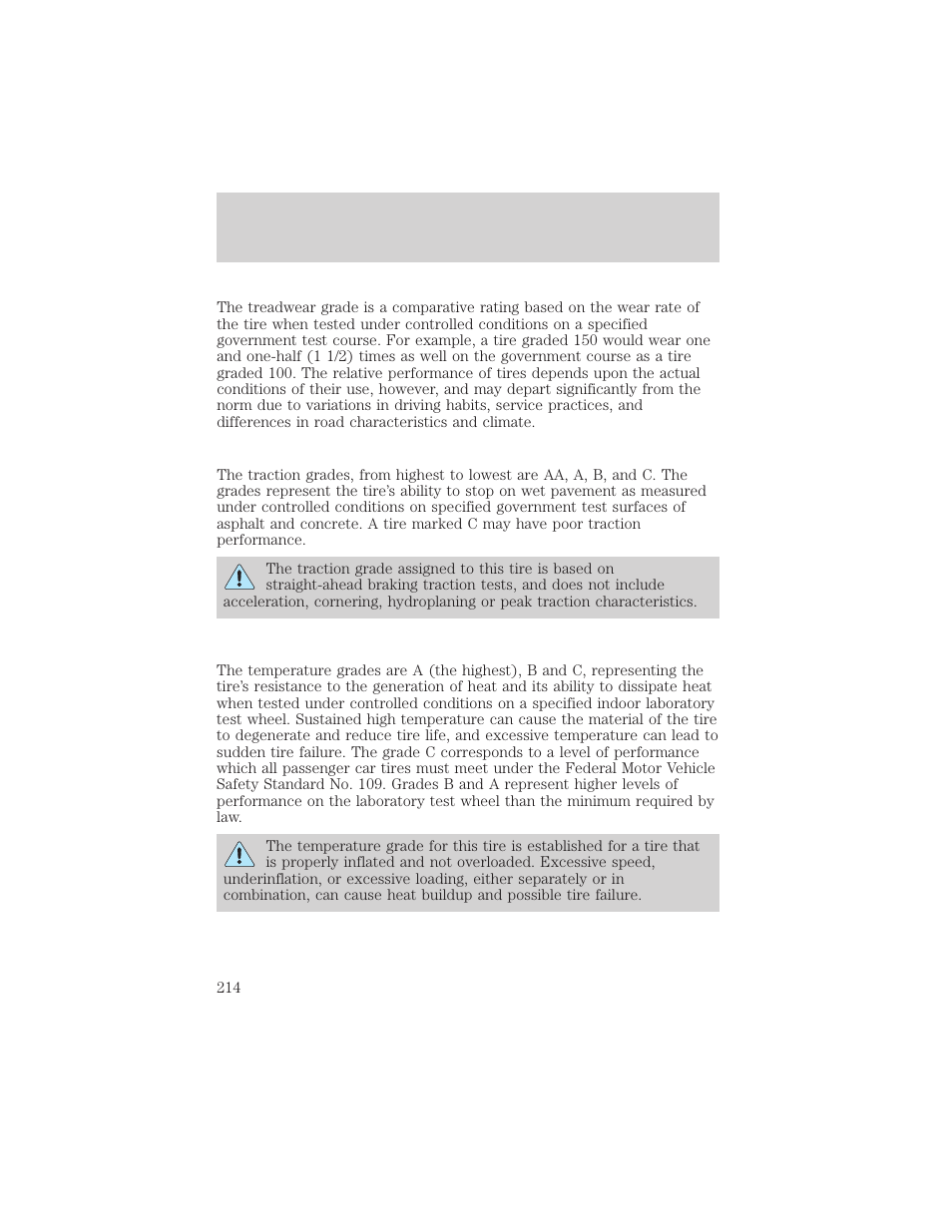 Maintenance and specifications | FORD 2002 Thunderbird v.2 User Manual | Page 214 / 232