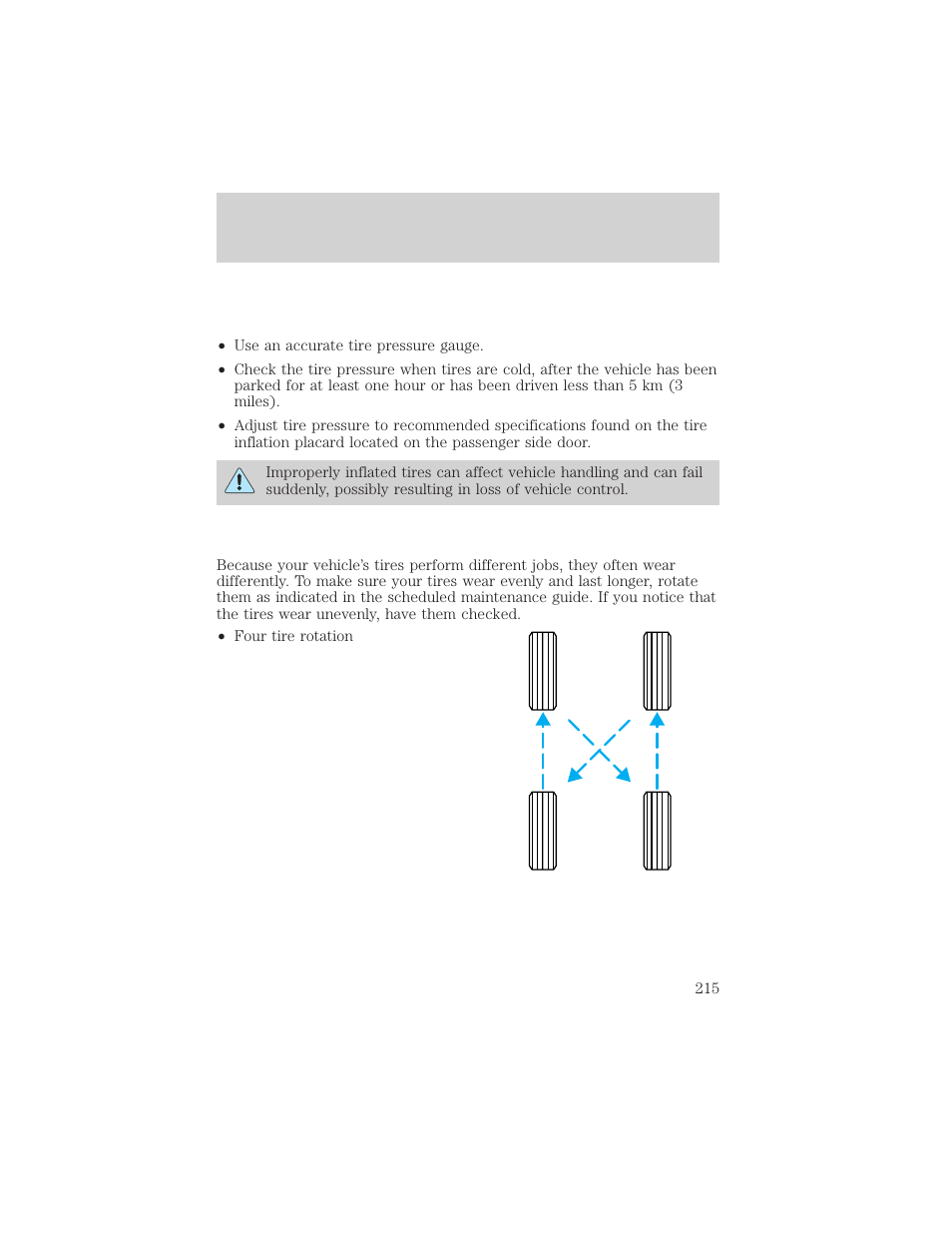 Maintenance and specifications | FORD 2002 Thunderbird v.2 User Manual | Page 215 / 232