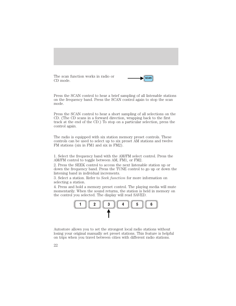Entertainment systems | FORD 2002 Thunderbird v.2 User Manual | Page 22 / 232