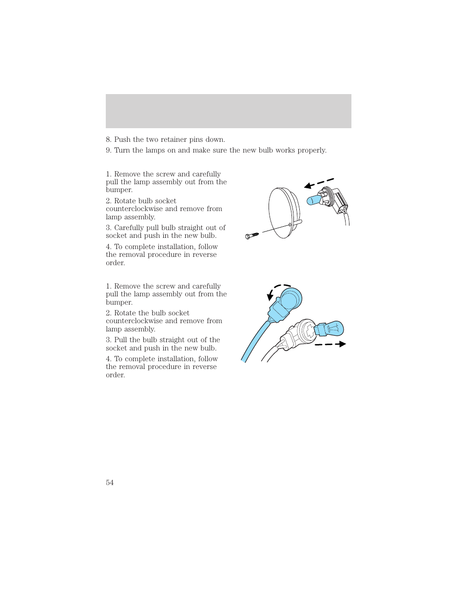 Lights | FORD 2002 Thunderbird v.2 User Manual | Page 54 / 232