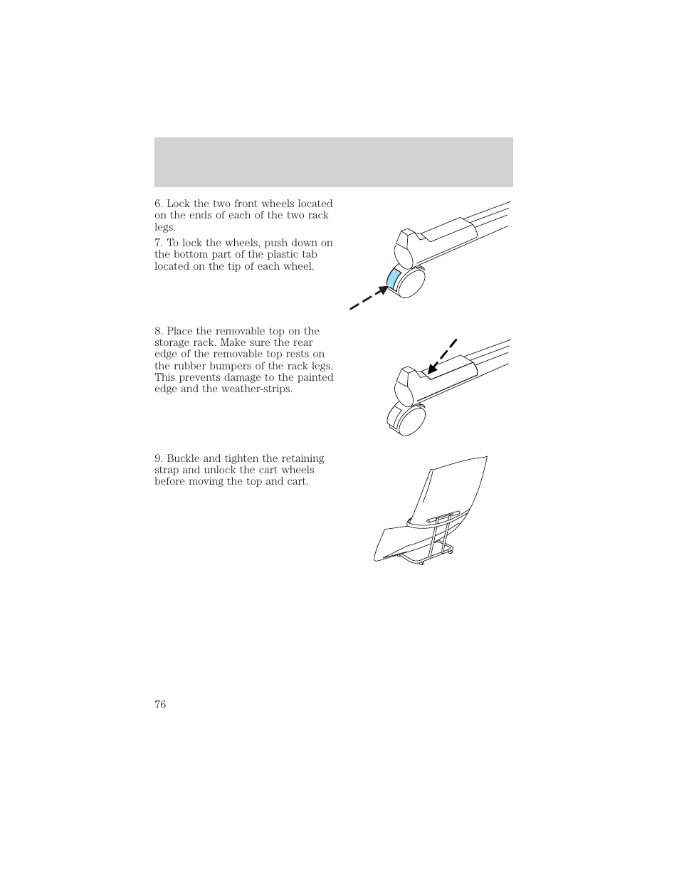 Driver controls | FORD 2002 Thunderbird v.2 User Manual | Page 76 / 232