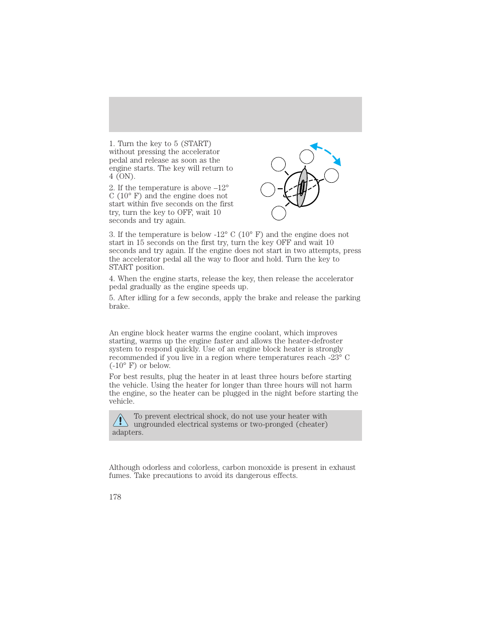 Driving | FORD 2002 Windstar v.1 User Manual | Page 178 / 296