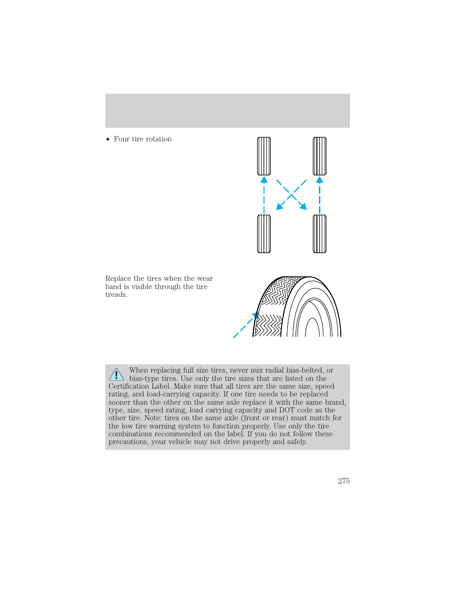 Maintenance and specifications | FORD 2002 Windstar v.1 User Manual | Page 275 / 296