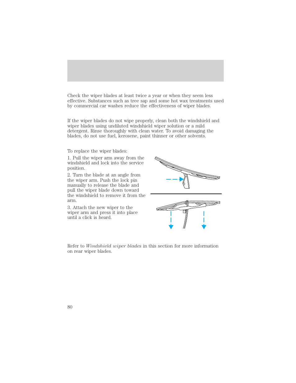 Driver controls | FORD 2002 Windstar v.1 User Manual | Page 80 / 296