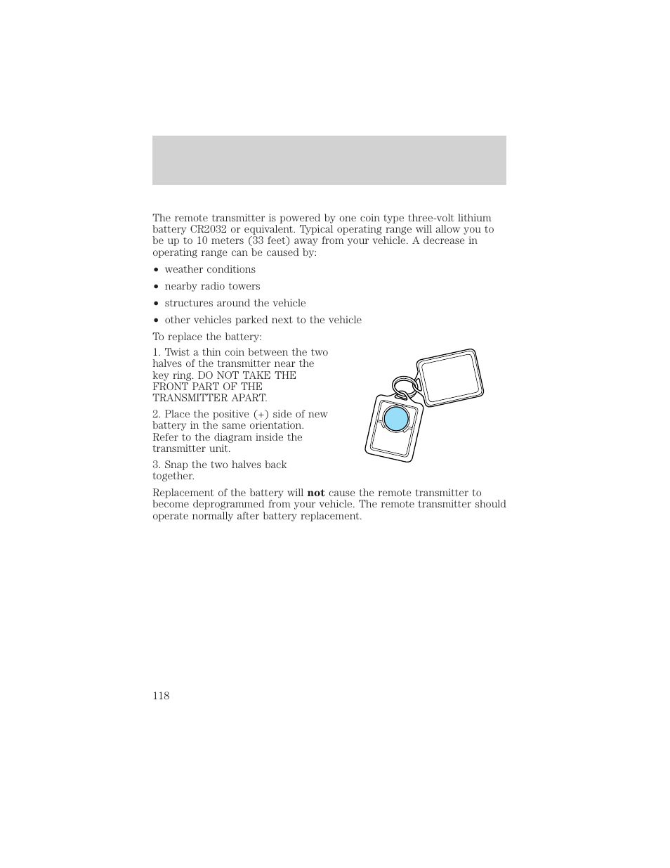 Locks and security | FORD 2002 Windstar v.2 User Manual | Page 118 / 288