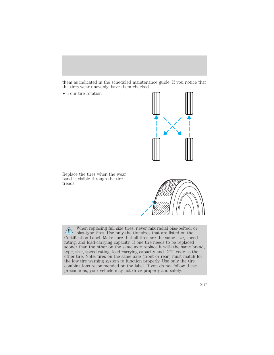 Maintenance and specifications | FORD 2002 Windstar v.2 User Manual | Page 267 / 288