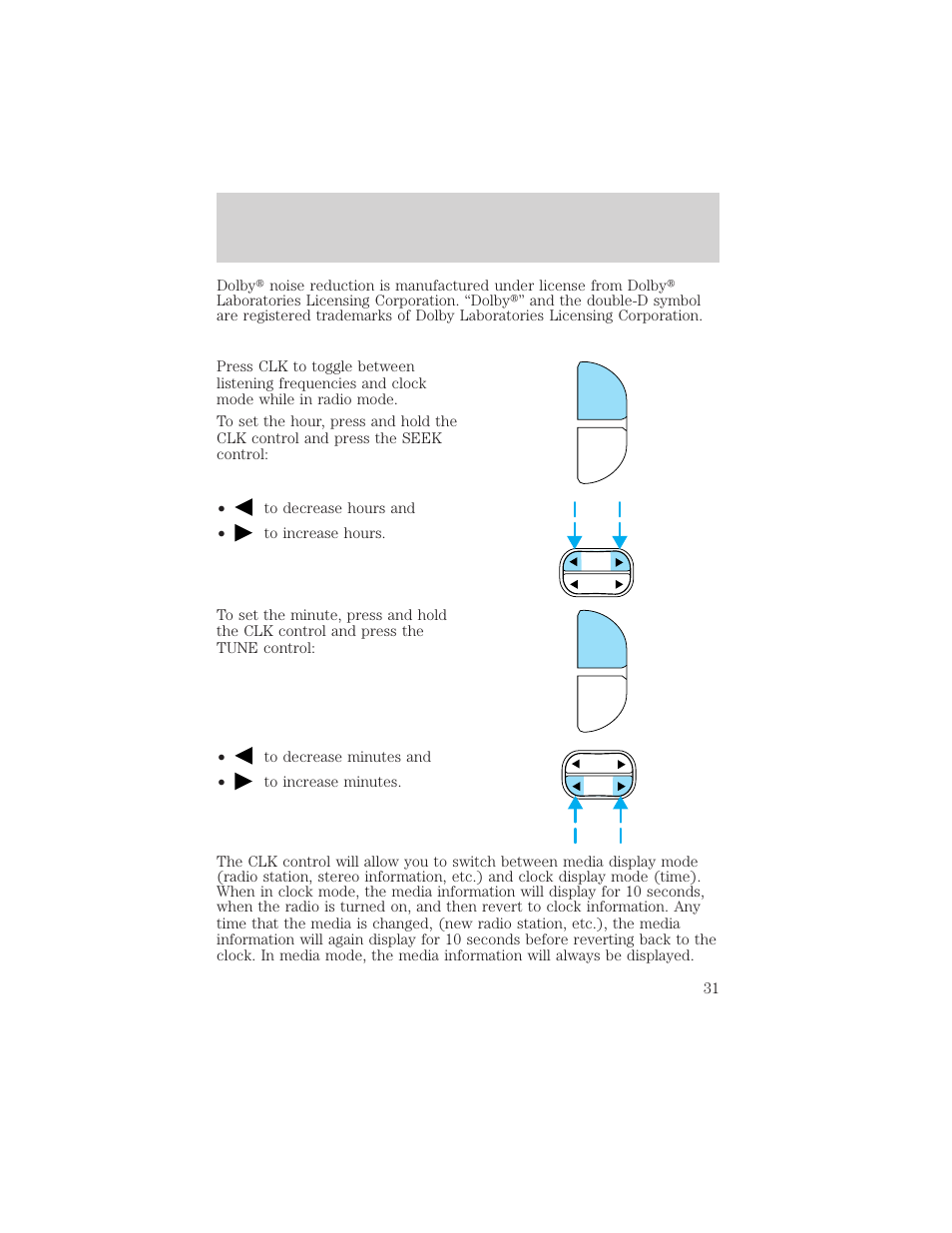 Entertainment systems, Tape ams | FORD 2002 Windstar v.2 User Manual | Page 31 / 288