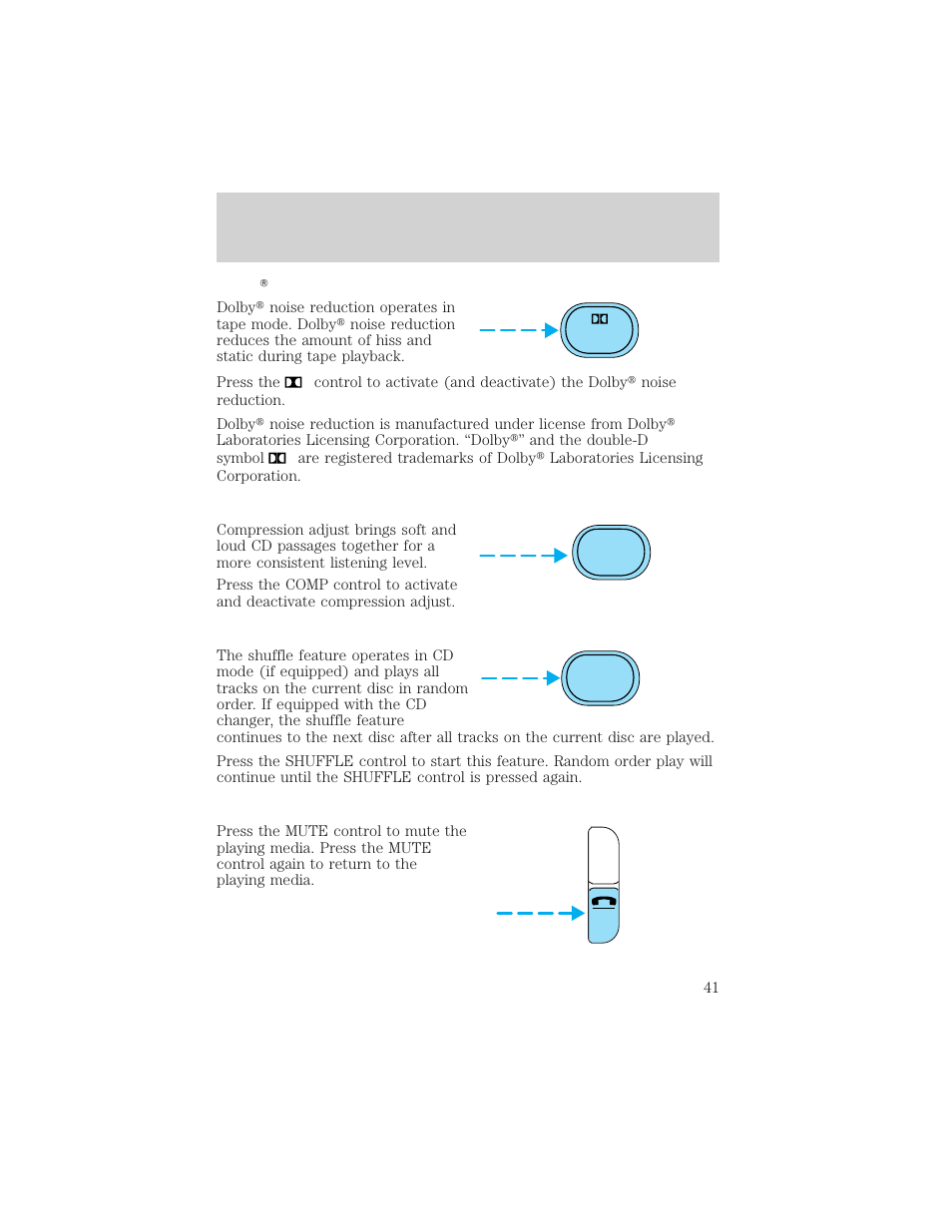 Entertainment systems | FORD 2002 Windstar v.2 User Manual | Page 41 / 288