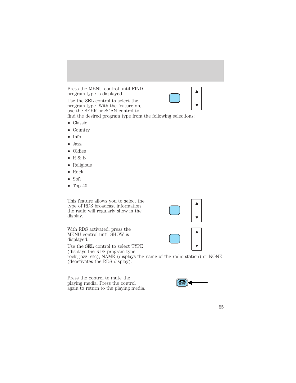 Entertainment systems | FORD 2002 Windstar v.2 User Manual | Page 55 / 288