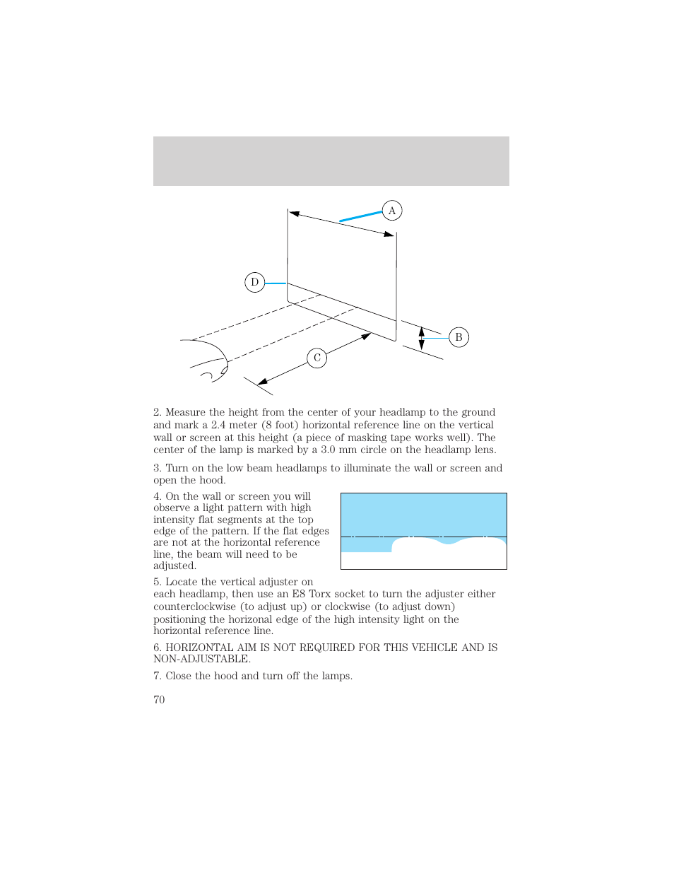 Lights | FORD 2002 Windstar v.2 User Manual | Page 70 / 288