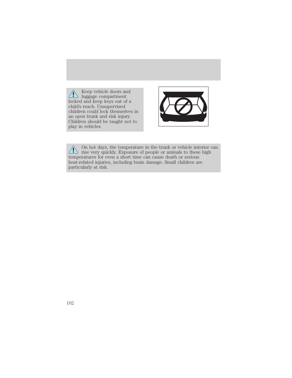 Controls and features | FORD 2001 Crown Victoria User Manual | Page 102 / 248