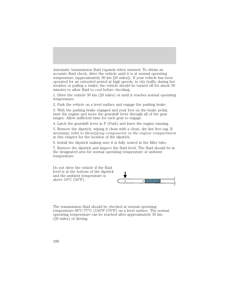 Maintenance and care | FORD 2001 Crown Victoria User Manual | Page 188 / 248