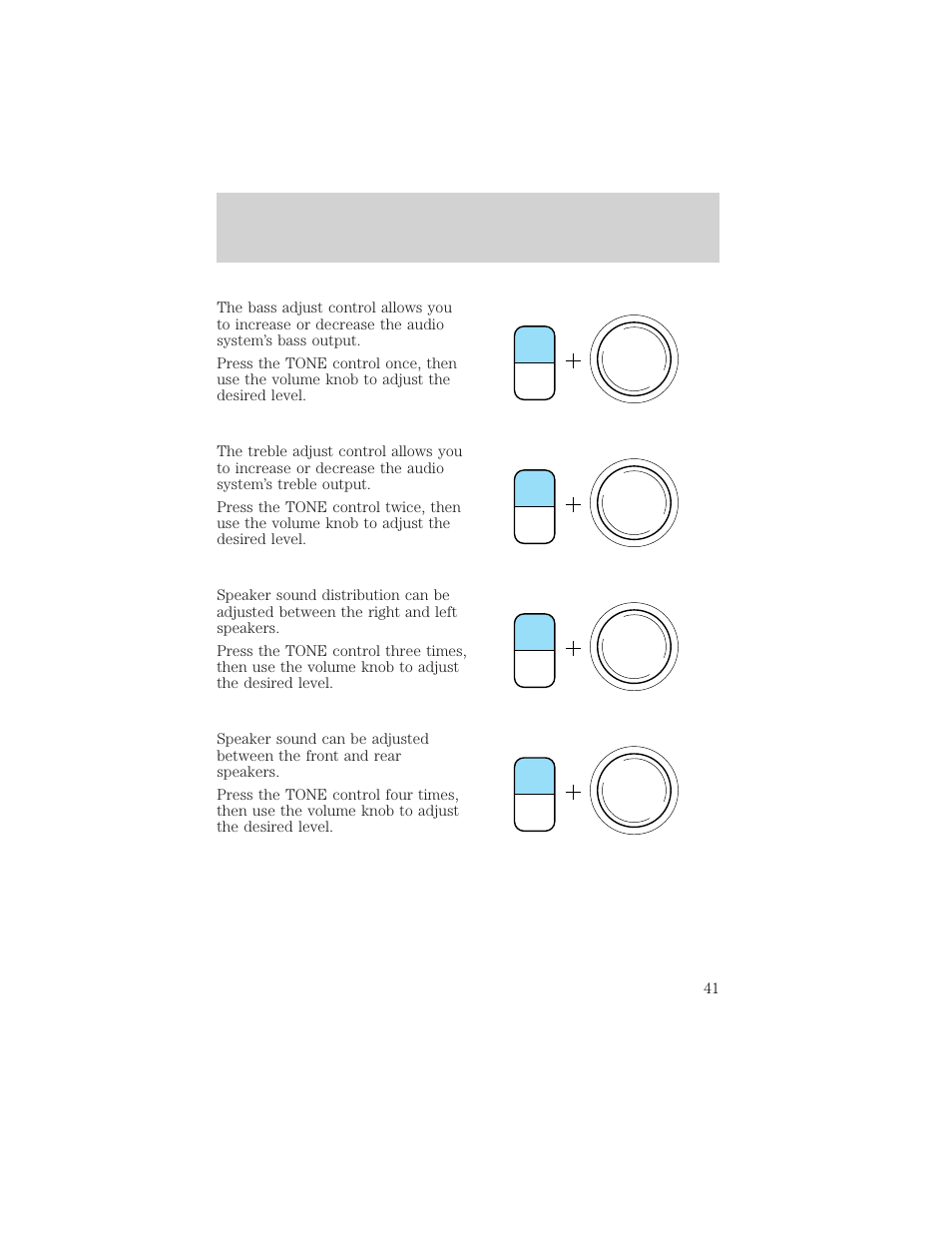 Controls and features | FORD 2001 Crown Victoria User Manual | Page 41 / 248