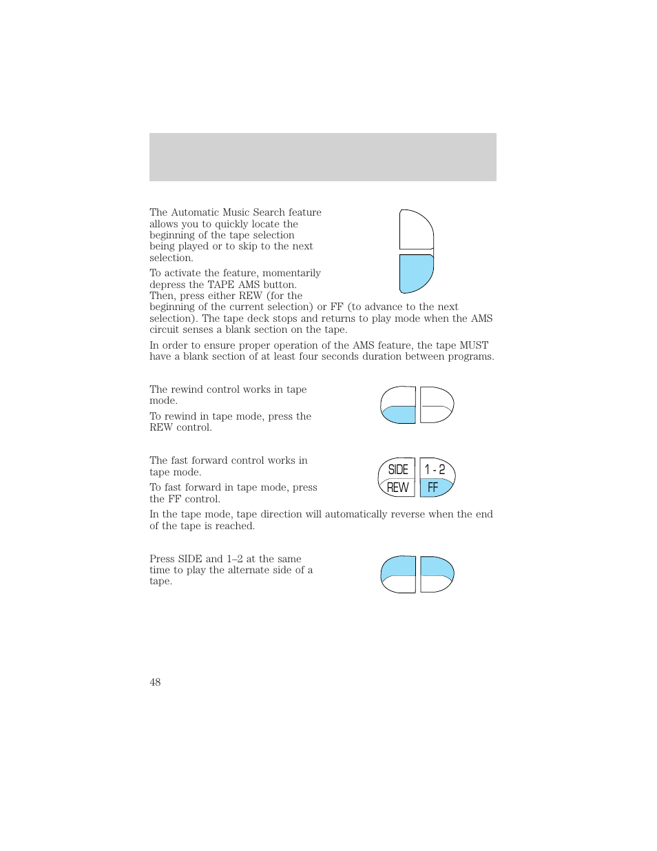 FORD 2001 Crown Victoria User Manual | Page 48 / 248