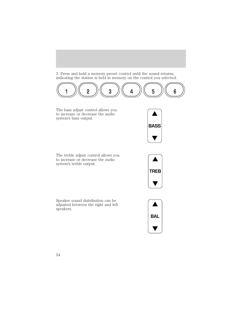 FORD 2001 Crown Victoria User Manual | Page 54 / 248