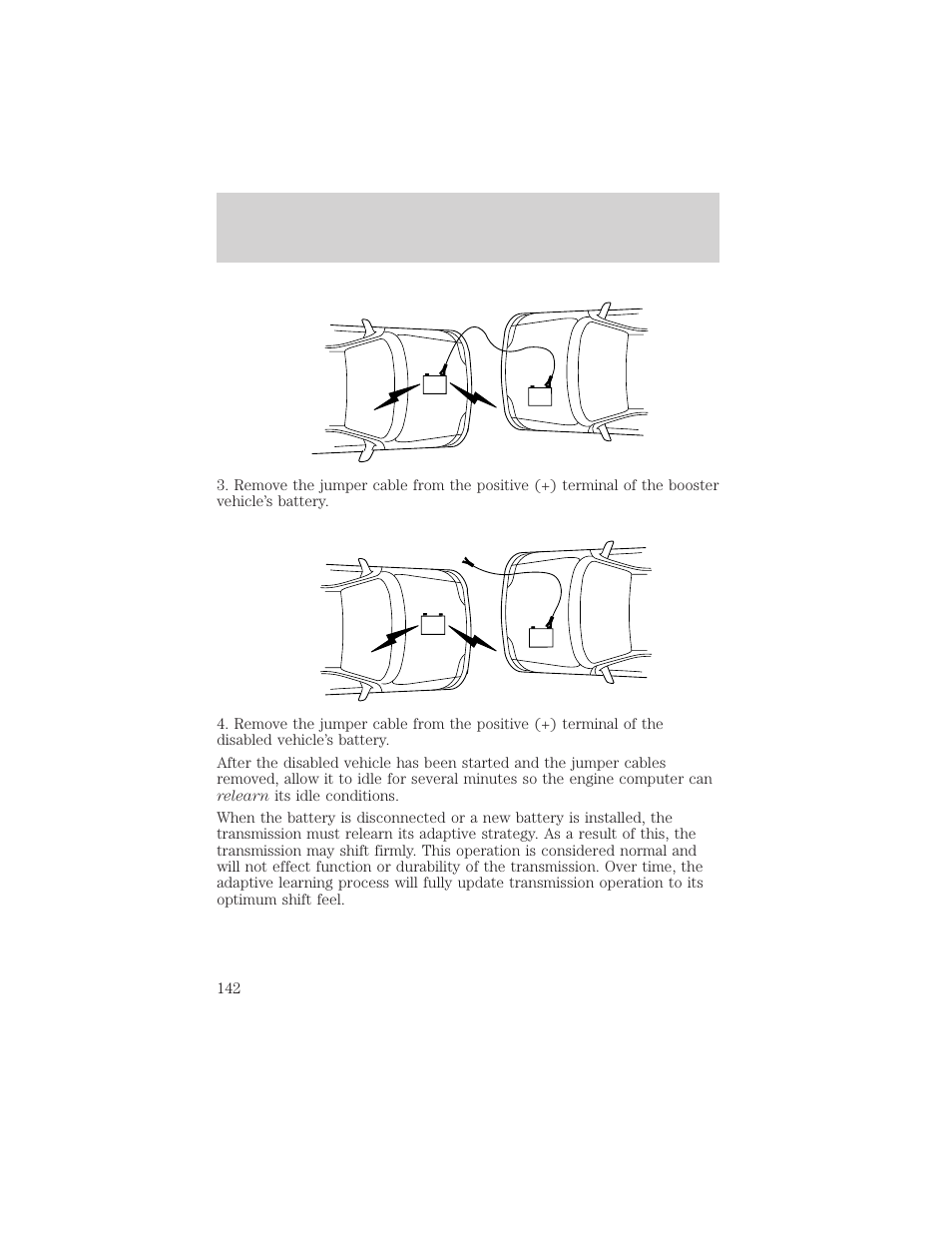 Roadside emergencies | FORD 2001 E-450 User Manual | Page 142 / 224