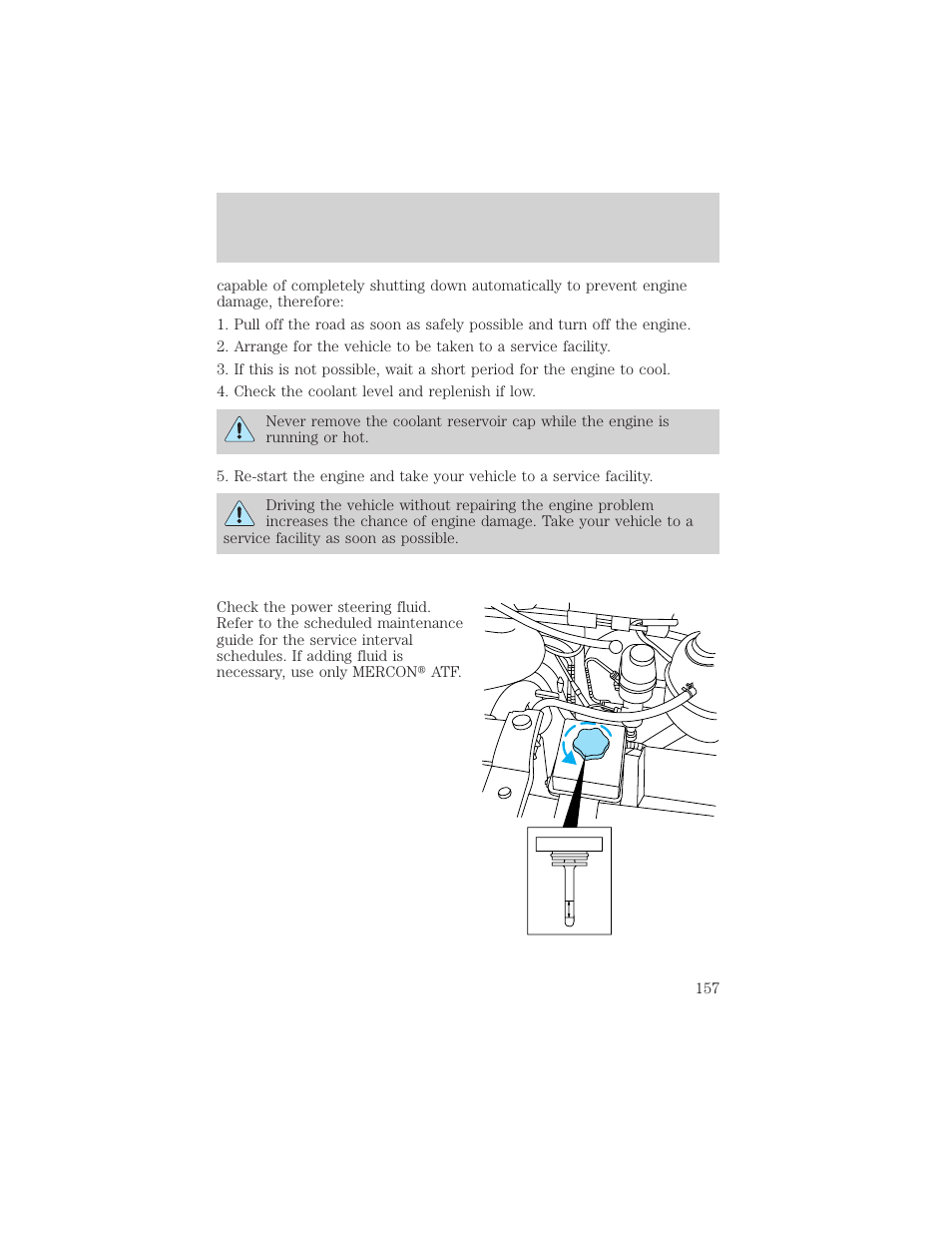 Maintenance and care | FORD 2001 E-450 User Manual | Page 157 / 224