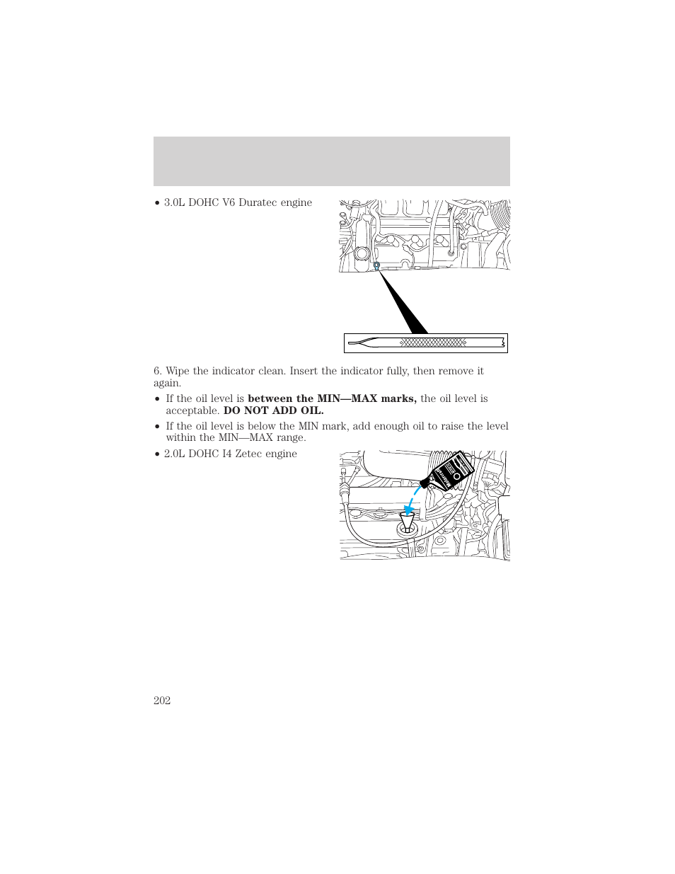 Maintenance and care | FORD 2001 Escape User Manual | Page 202 / 280