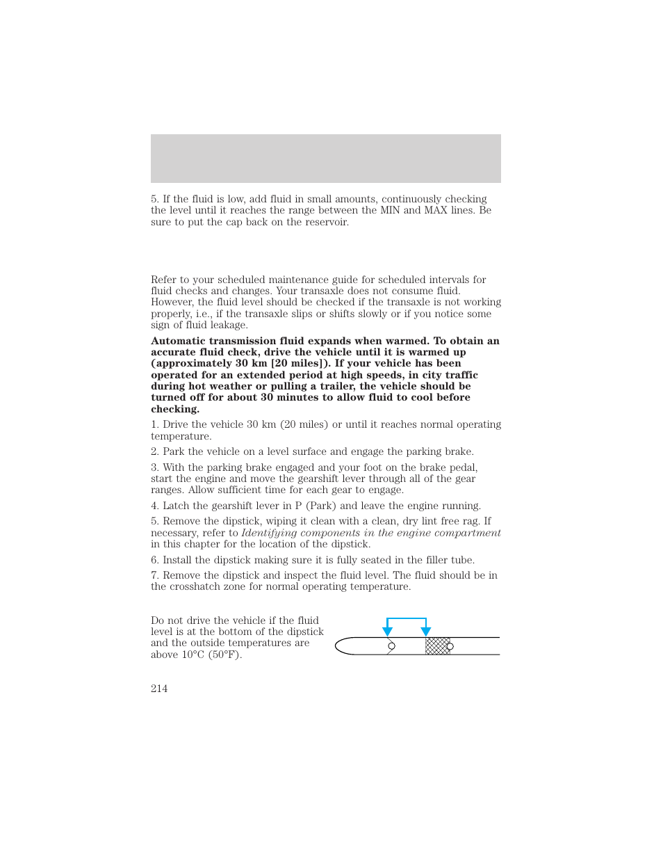 Maintenance and care | FORD 2001 Escape User Manual | Page 214 / 280