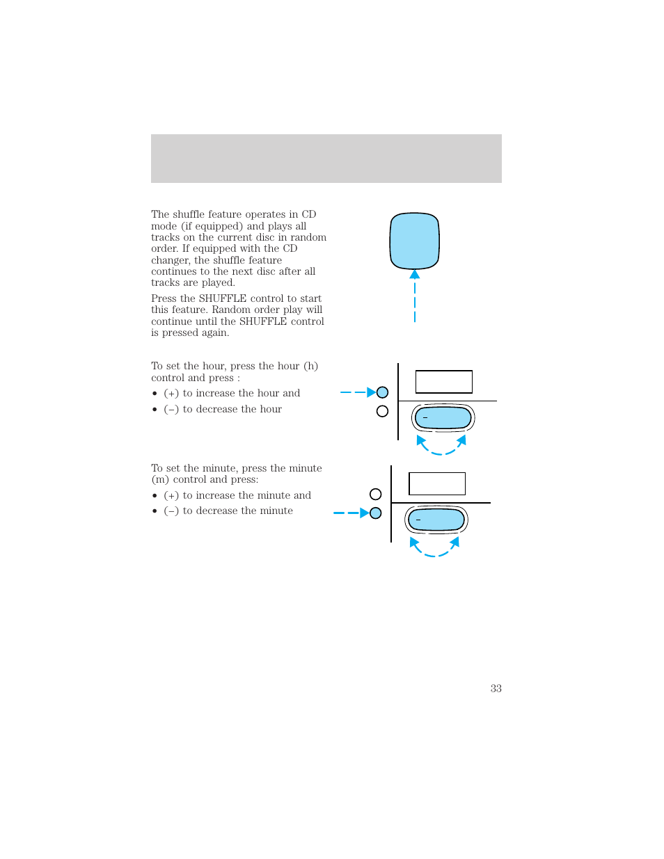 Controls and features | FORD 2001 Escort User Manual | Page 33 / 216