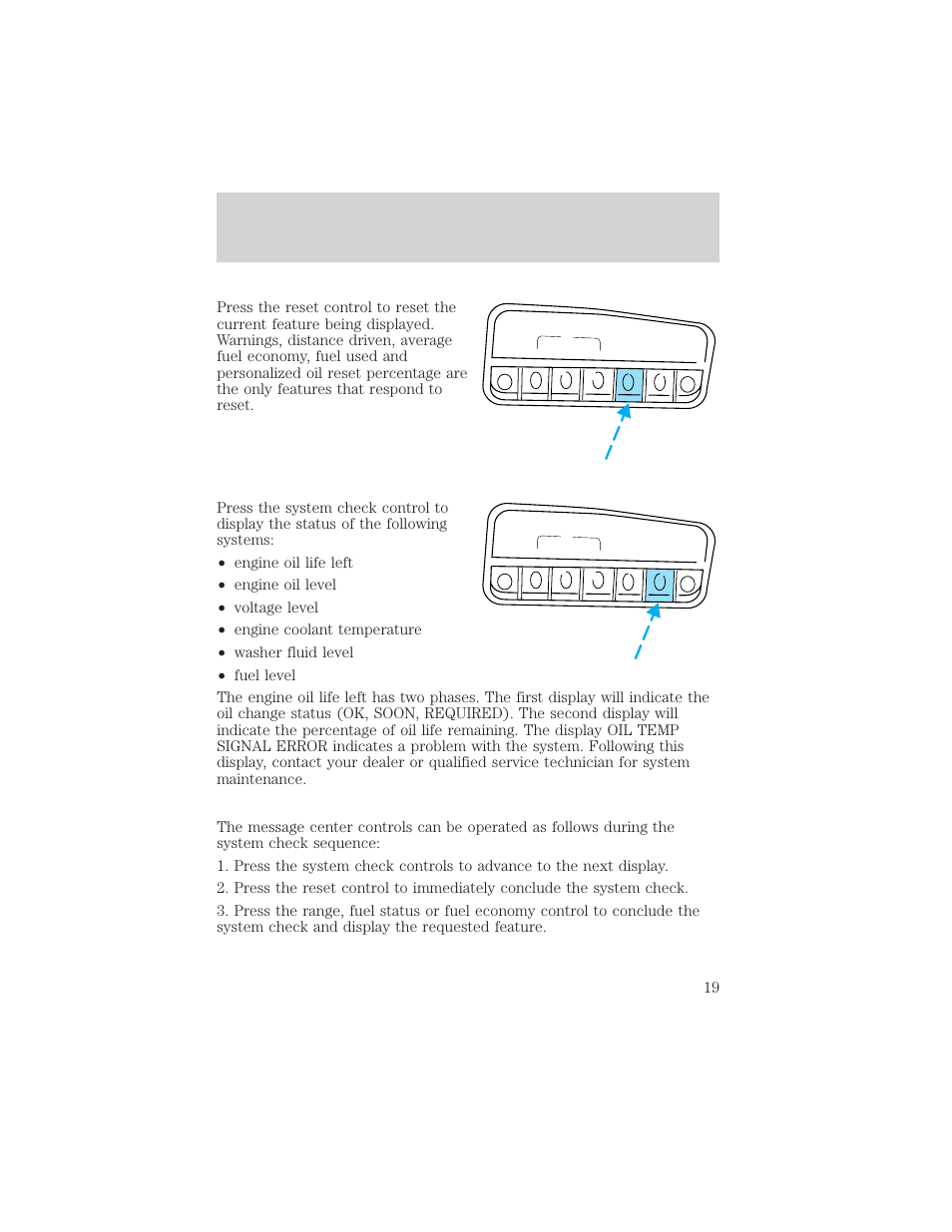 Instrumentation | FORD 2001 Explorer User Manual | Page 19 / 288