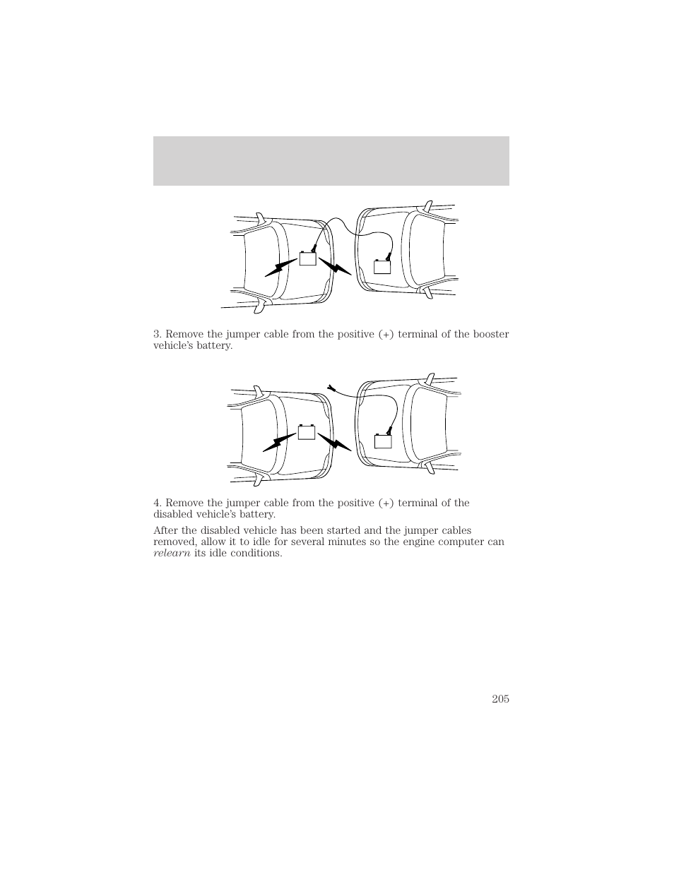 Roadside emergencies | FORD 2001 Explorer User Manual | Page 205 / 288