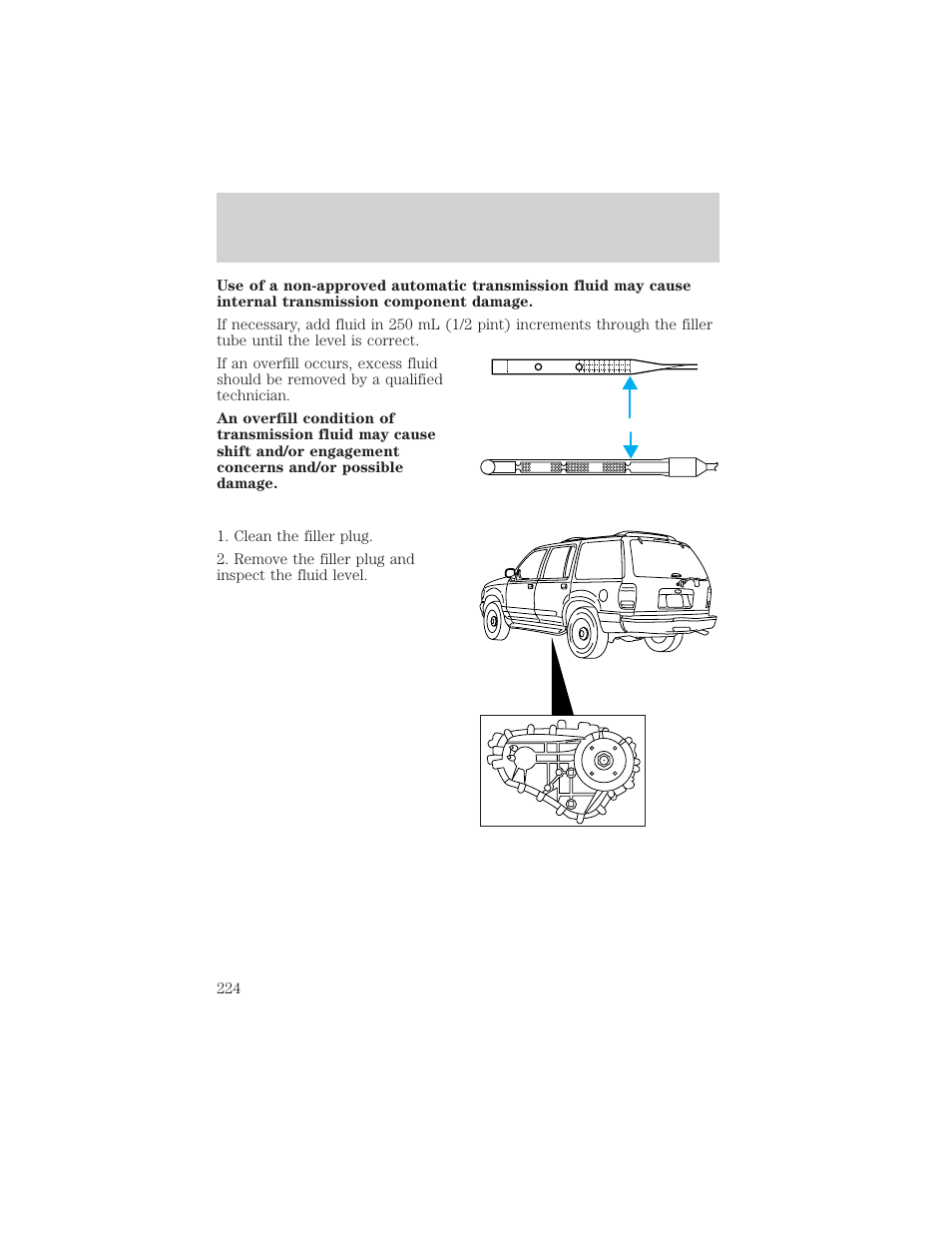 Maintenance and care | FORD 2001 Explorer User Manual | Page 224 / 288