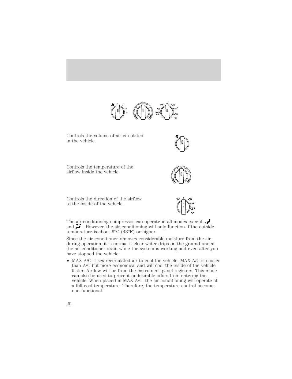 Controls and features | FORD 2001 Explorer Sport Trac User Manual | Page 20 / 264