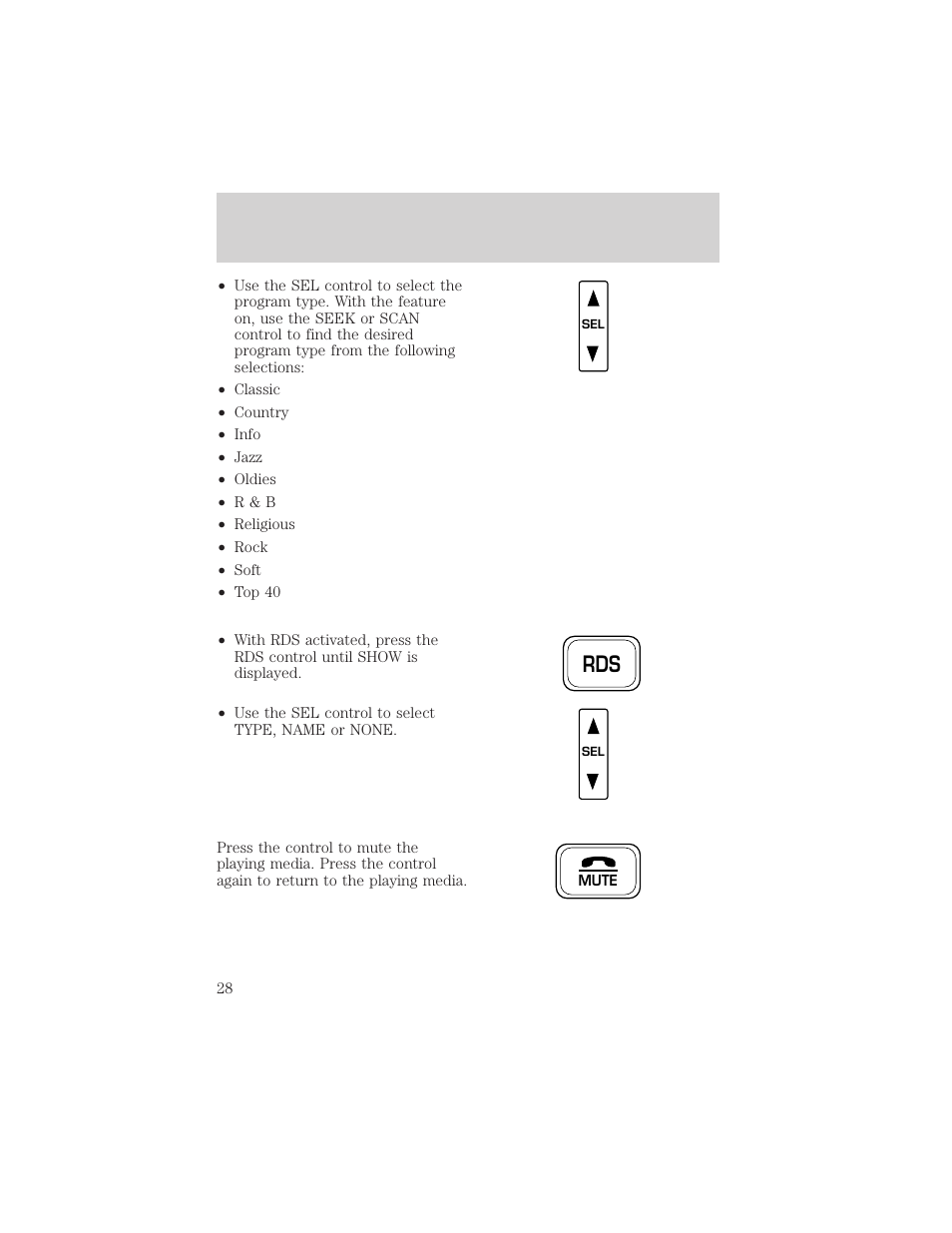 Controls and features | FORD 2001 F-150 v.1 User Manual | Page 28 / 224