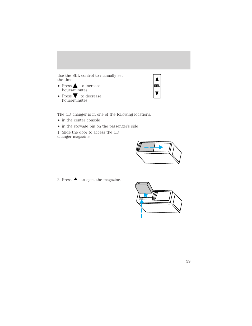 Controls and features | FORD 2001 F-150 v.1 User Manual | Page 39 / 224