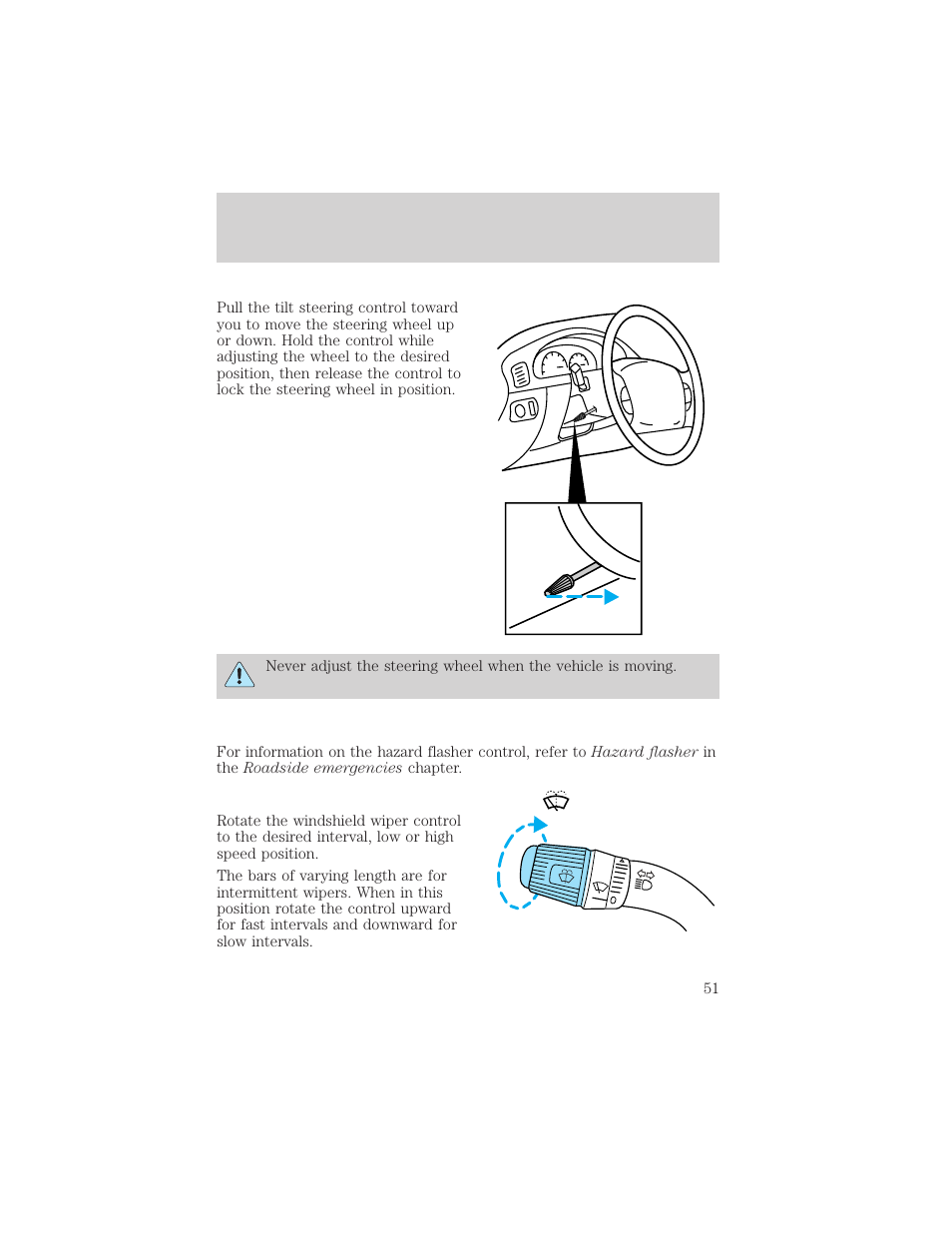 Controls and features | FORD 2001 F-150 v.1 User Manual | Page 51 / 224