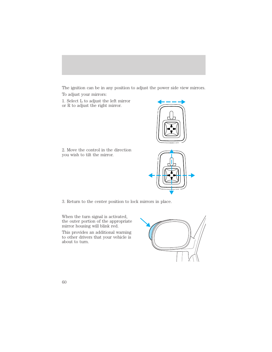 Controls and features | FORD 2001 F-150 v.1 User Manual | Page 60 / 224