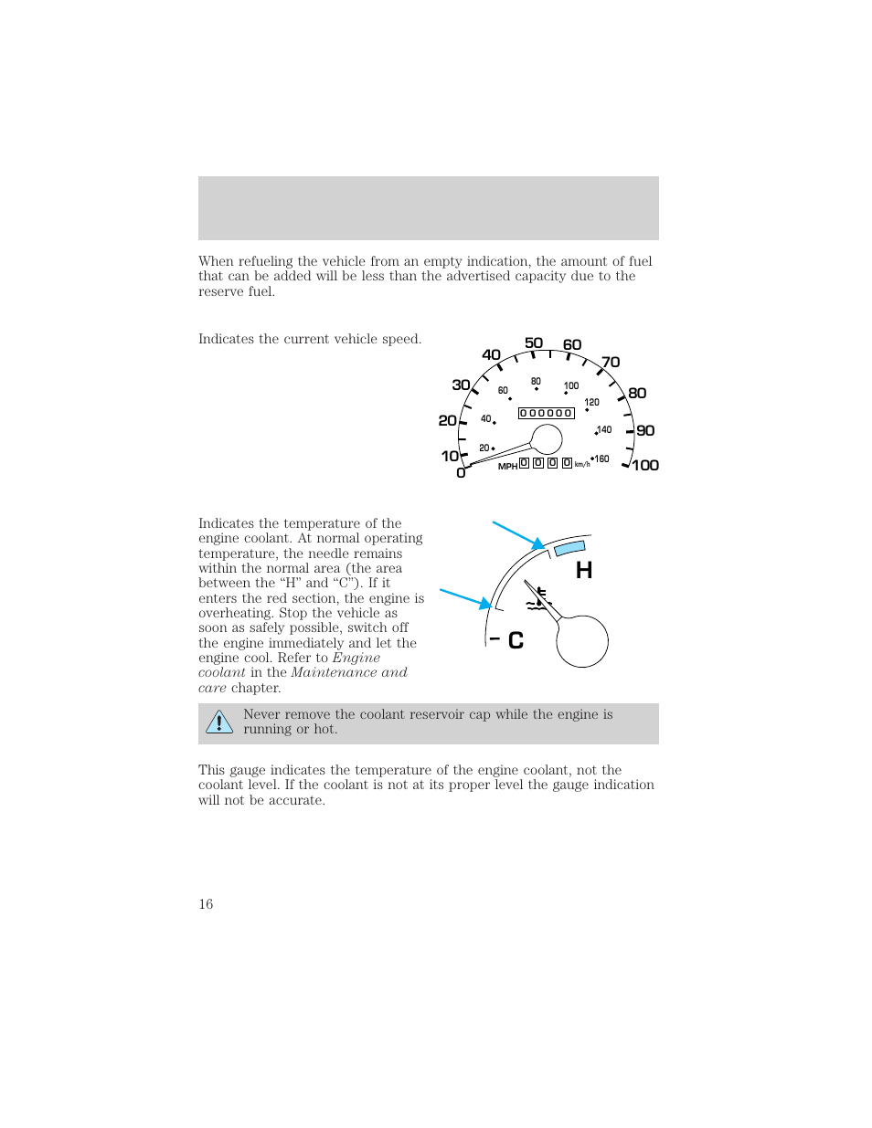 Instrumentation | FORD 2001 F-550 v.1 User Manual | Page 16 / 272