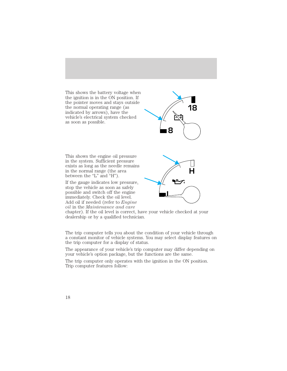 818 l h | FORD 2001 F-550 v.1 User Manual | Page 18 / 272