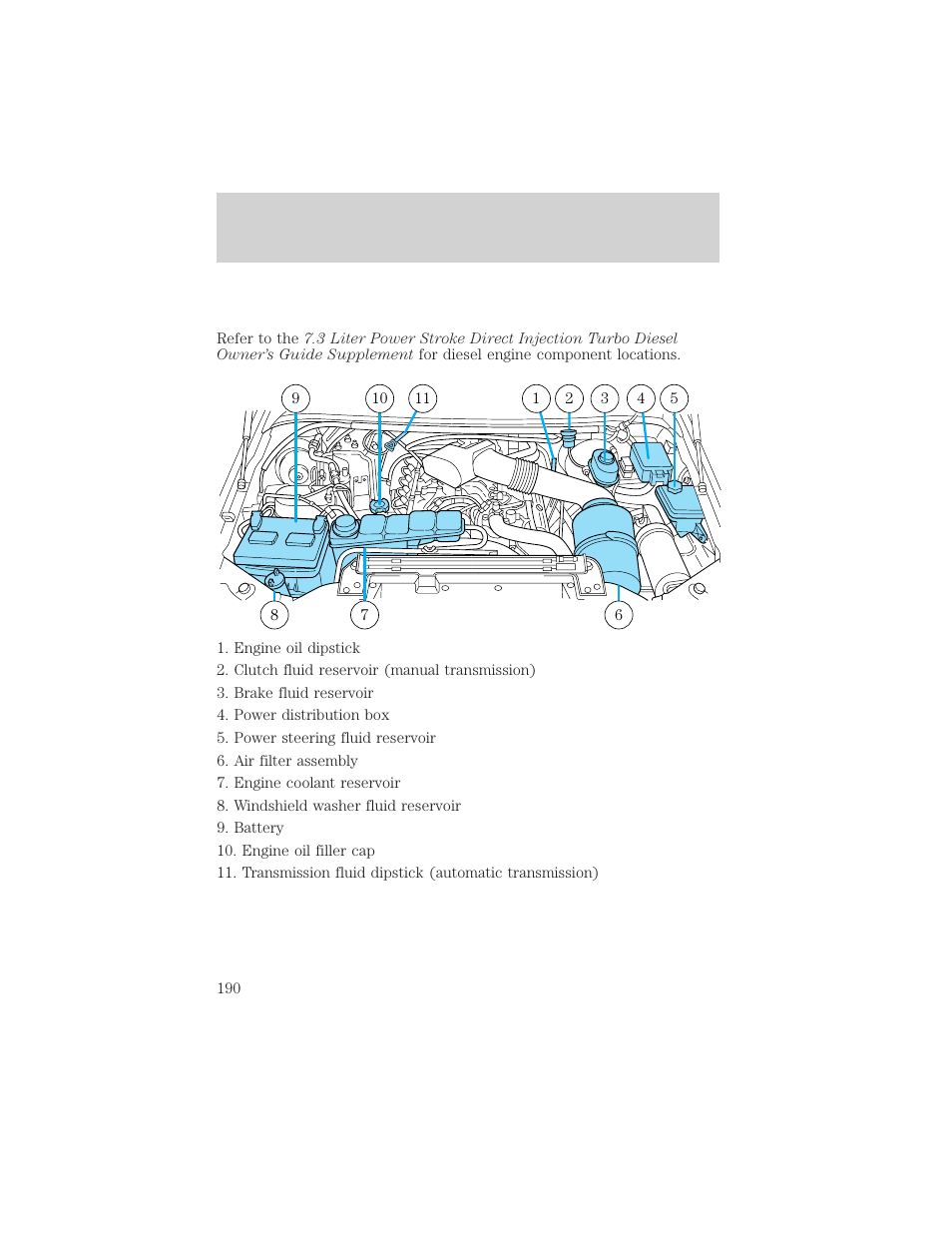 Maintenance and care | FORD 2001 F-550 v.1 User Manual | Page 190 / 272