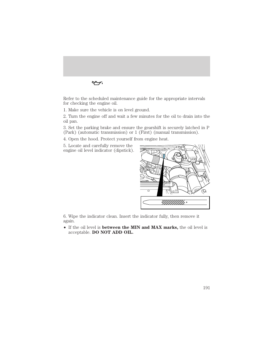 Maintenance and care | FORD 2001 F-550 v.1 User Manual | Page 191 / 272