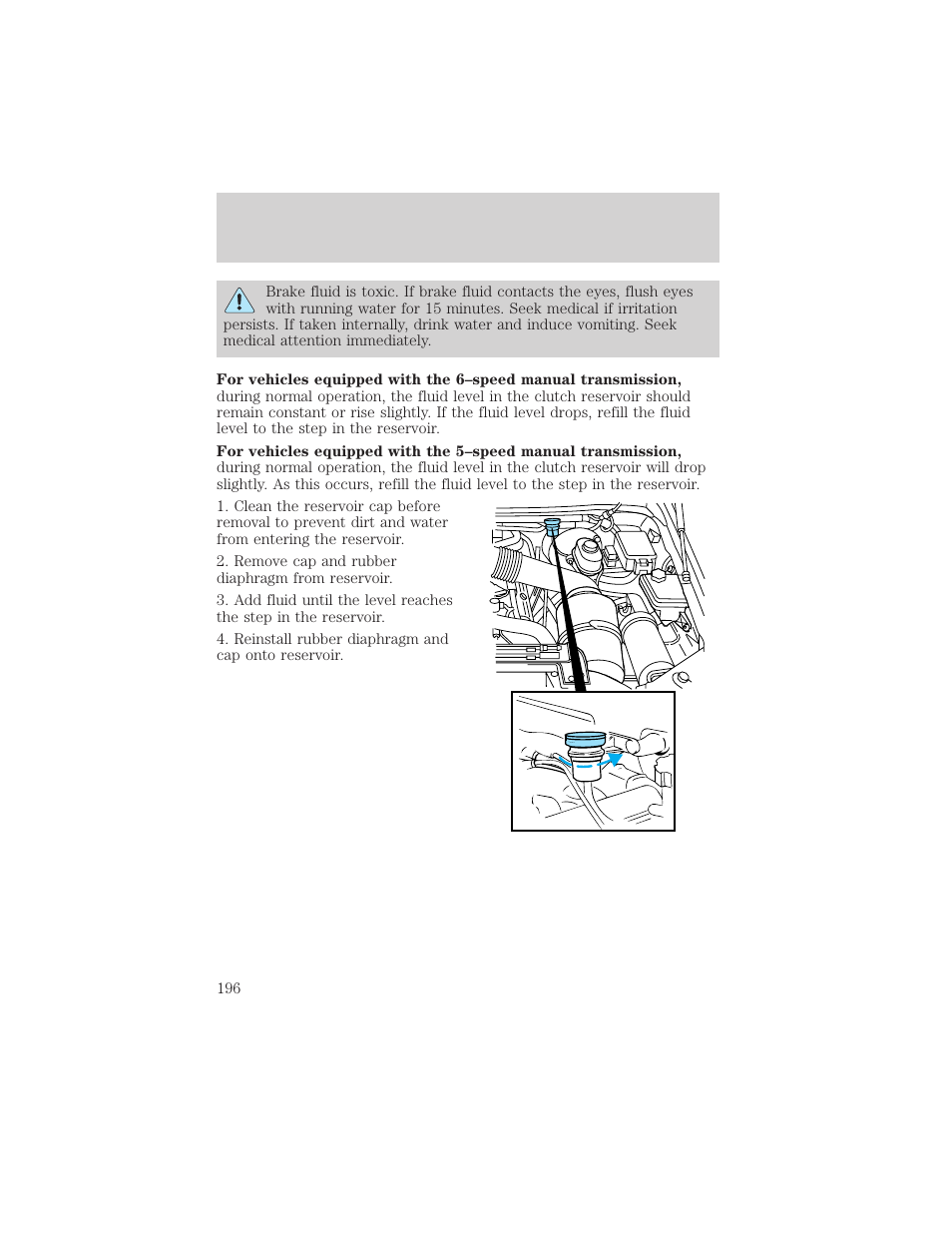 Maintenance and care | FORD 2001 F-550 v.1 User Manual | Page 196 / 272