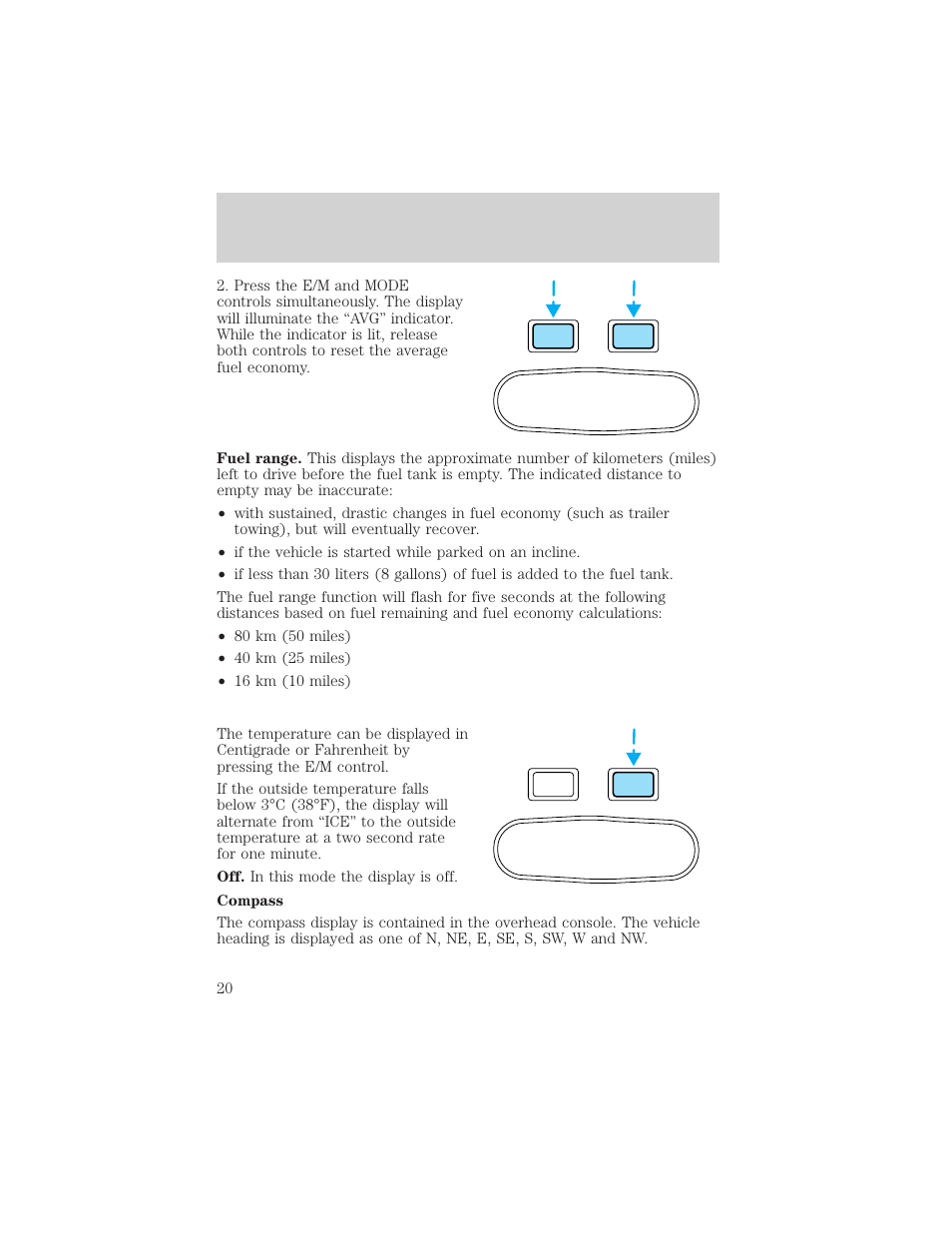 Instrumentation | FORD 2001 F-550 v.1 User Manual | Page 20 / 272