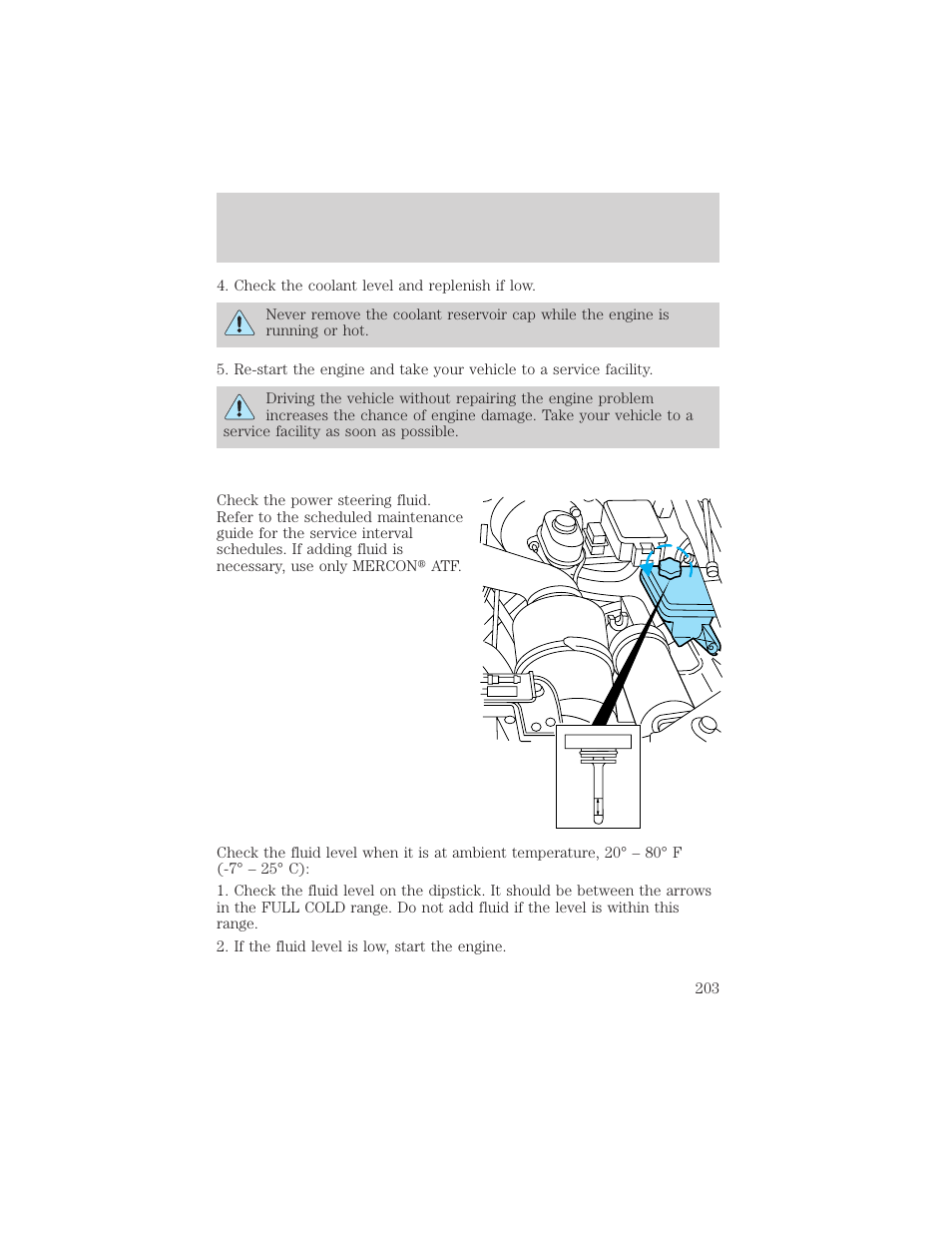 Maintenance and care | FORD 2001 F-550 v.1 User Manual | Page 203 / 272
