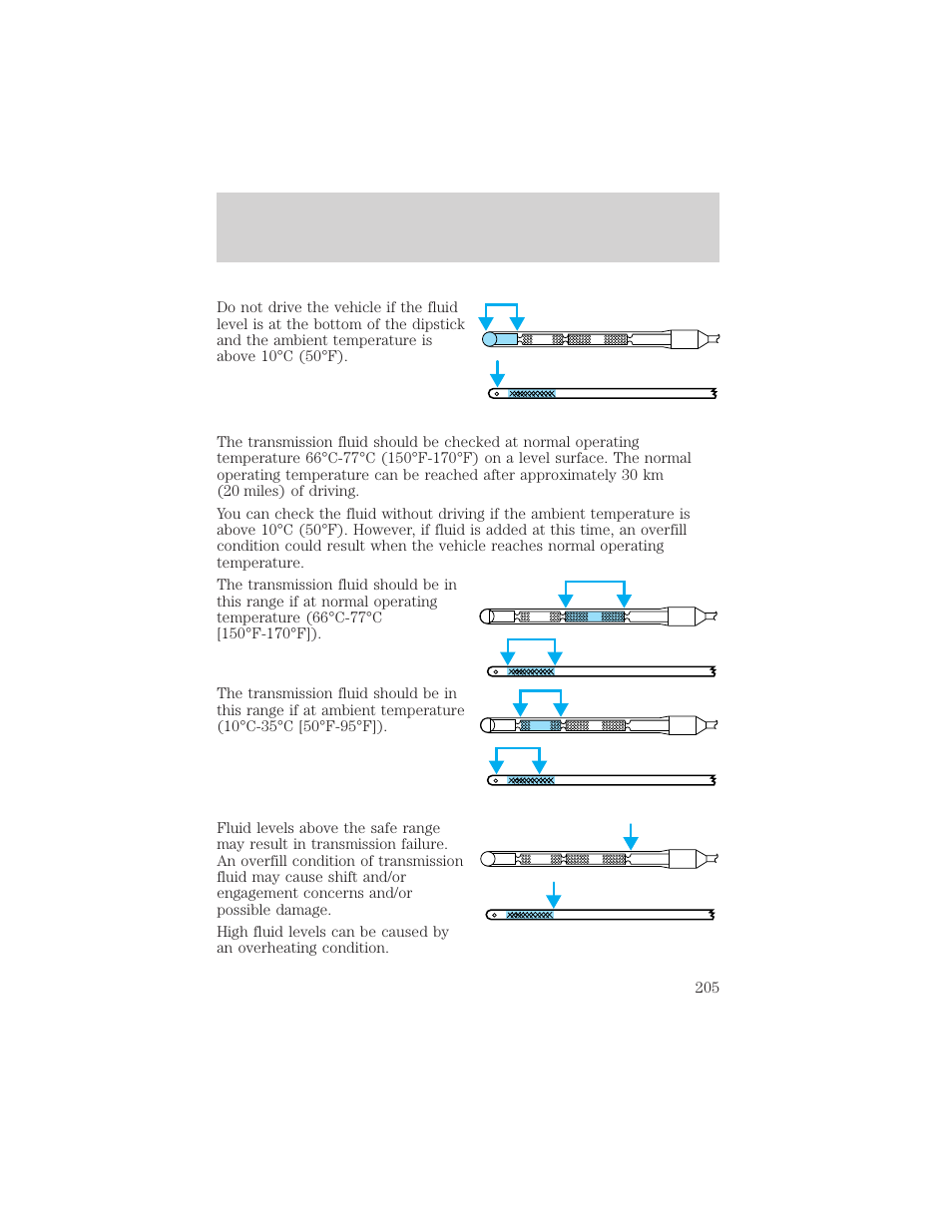 Maintenance and care | FORD 2001 F-550 v.1 User Manual | Page 205 / 272